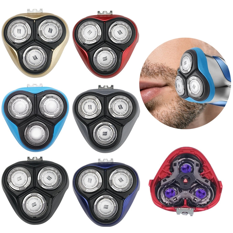 For Philips AT/PT Series Razor Integral Head with HQ8 Double-layer Blades, Gold, Black, Red, Dark Grey, Navy Blue, Blue