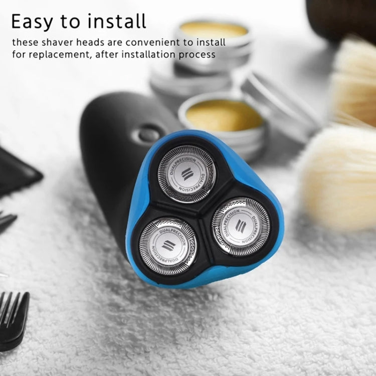 For Philips AT/PT Series Razor Integral Head with HQ8 Double-layer Blades, Gold, Black, Red, Dark Grey, Navy Blue, Blue