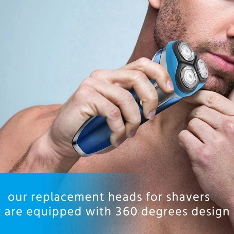 For Philips AT/PT Series Razor Integral Head with HQ8 Double-layer Blades, Gold, Black, Red, Dark Grey, Navy Blue, Blue