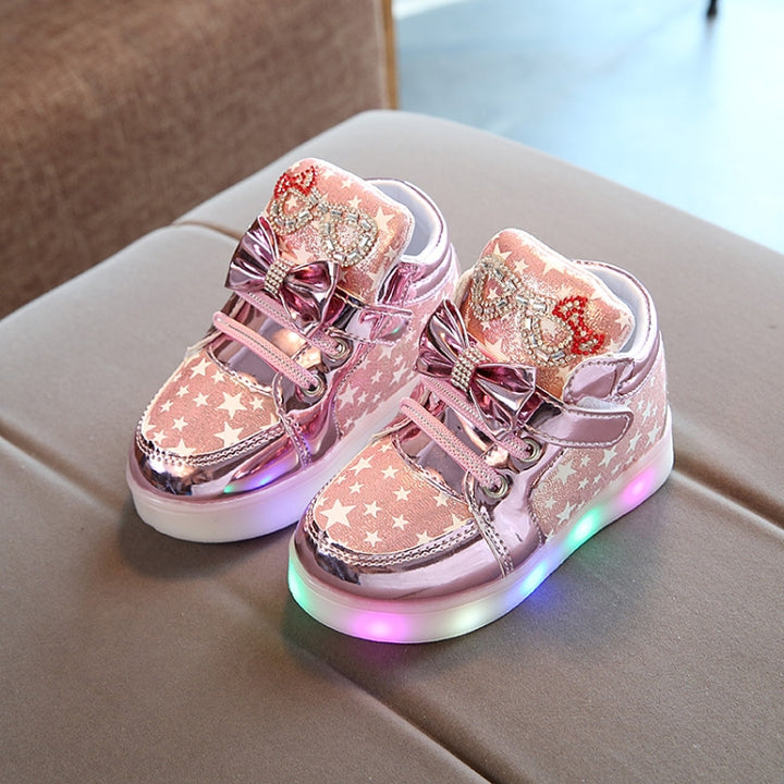 Breathable Flashing Light Luminous Casual Boys & Girls Shoes, 21, 22, 23, 24, 25, 26, 27, 28, 29, 30