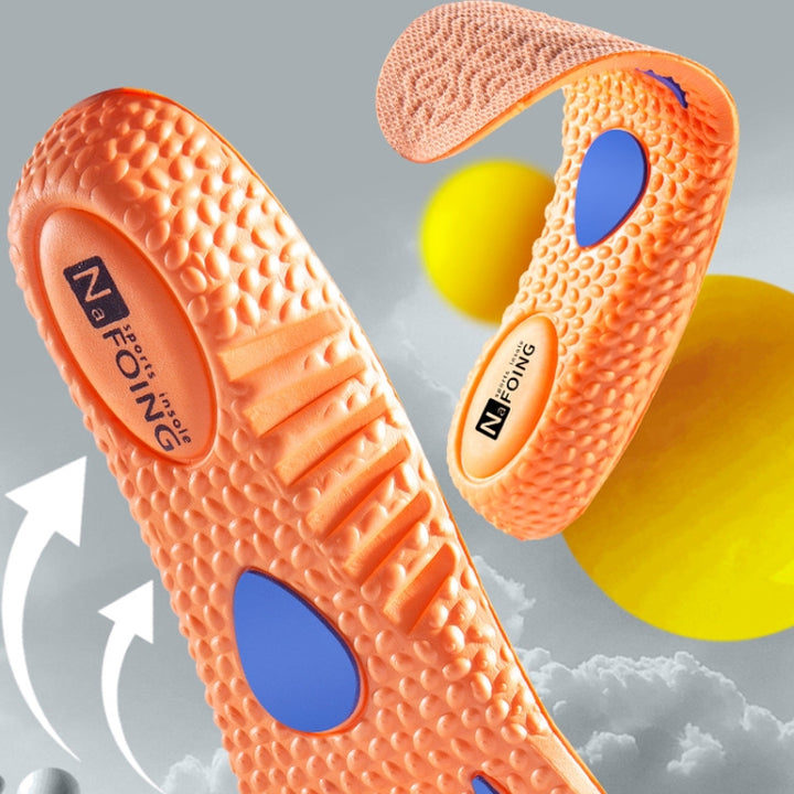 Boost Sports Insole Increased Shock Absorption Deodorant Super Soft Bottom Insole, Gold 1.5cm, Gold 2.5cm, Gold 3.5cm