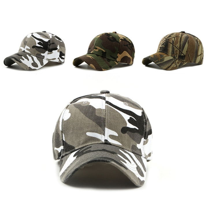 Outdoor Mountain Travel Camouflage Duck Tongue Cap, Camouflage Army Green, Camouflage Gray, Camouflage Brown