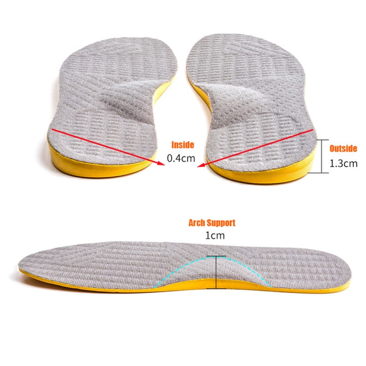 1pair O/X Leg Orthopedic Insoles Correction Shoe Inserts Arch Support Sports Shoe Pads, 32-34, 35-36, 37-38, 39-40, 41-42, 43-45