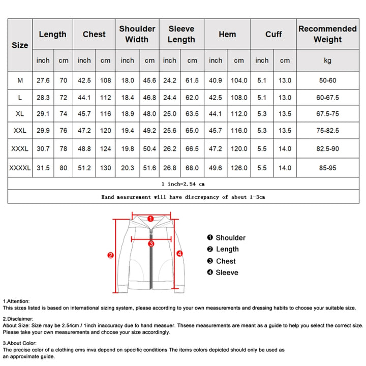 Men Casual Jacket Autumn And Winter Hooded Jacket, M, L, XL, XXL, XXXL, XXXXL