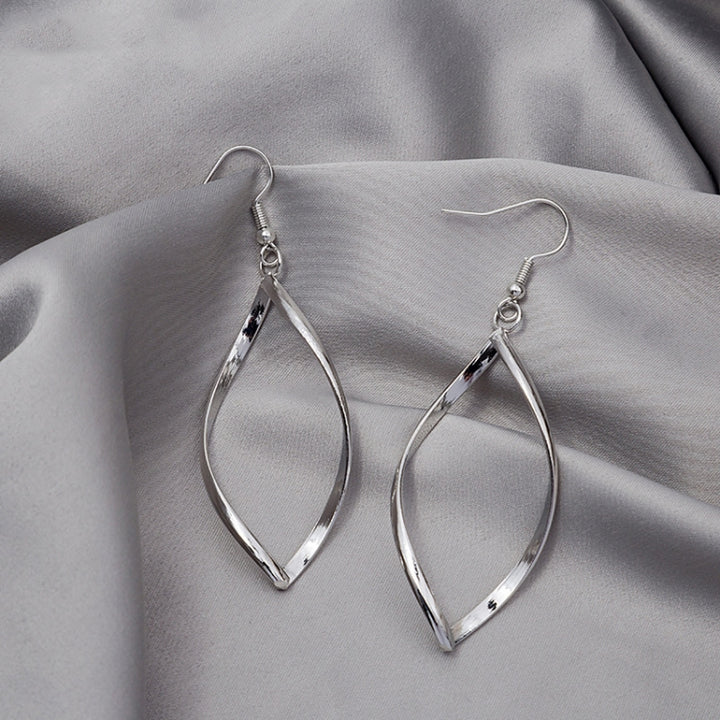 Twisted Rhombus Earrings Personality Exaggerated Earrings