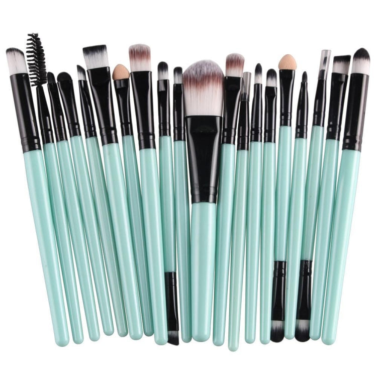 20pcs/set Wooden Handle Makeup Brush Set Beauty Tool Brushes, Coffee, Gold+Black, Black+White, Full Black, Black+Coffee, Brown+White, Gold+Pink, Brown+Green, Brown+Pink, Brown+Black, Gold+White, Gold+Green, Black+Green, Black+Pink, Brown+Purple