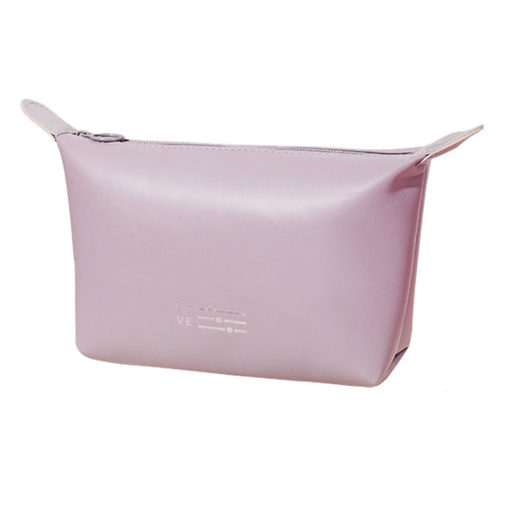 PU Leather Waterproof Cosmetic Organizer Women Toiletry Bag Travel Cosmetic Case