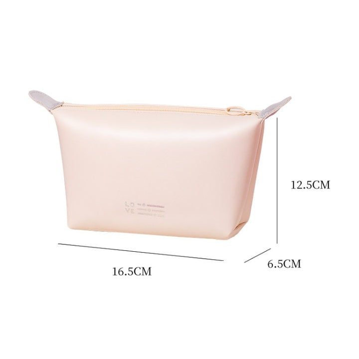 PU Leather Waterproof Cosmetic Organizer Women Toiletry Bag Travel Cosmetic Case