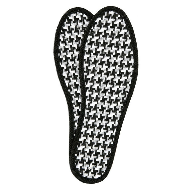 1pairs Bamboo Charcoal Deodorant Comfortable Soft Breathable Insole, 35, 36, 37, 38, 39, 40, 41, 42, 43, 44