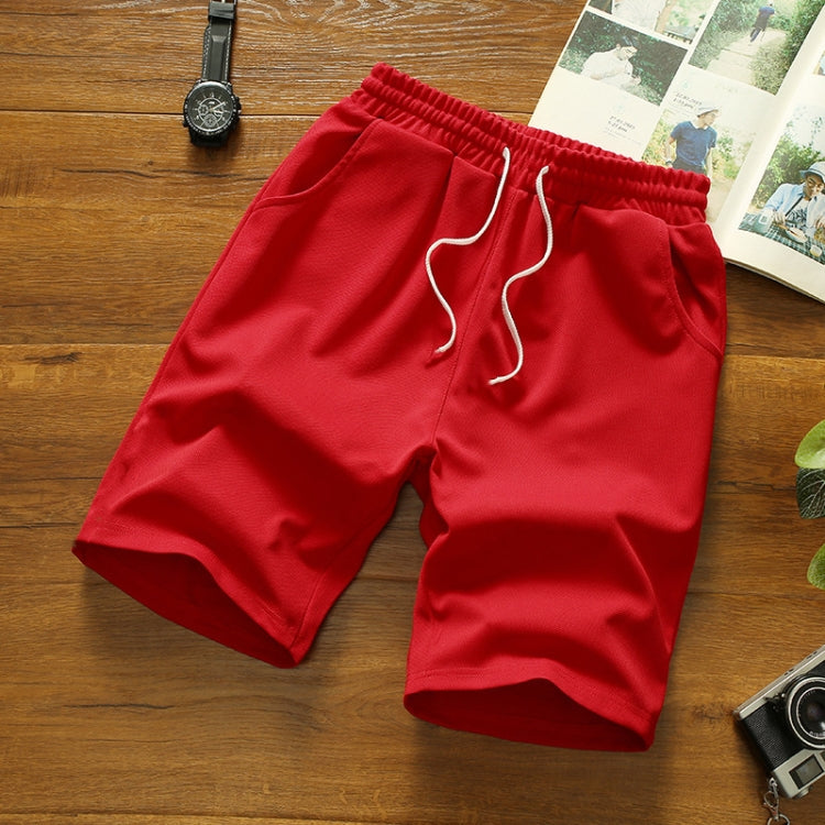 Summer Elastic Band Beach Shorts Men Casual Sports Shorts, XXXXXL