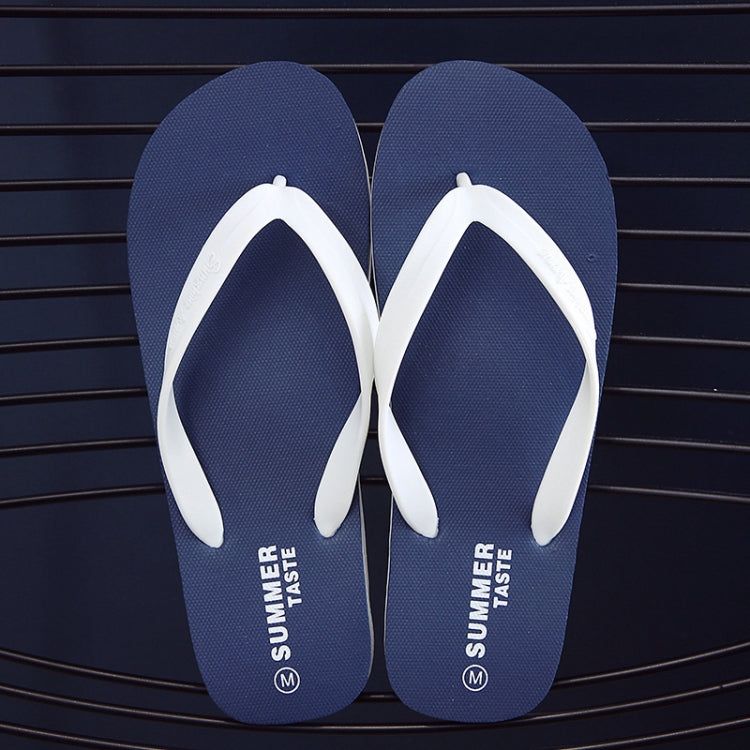 Men Slippers Student Flat Casual Non-Slip Flip Flops, XS 38-39, S 40-41, M 42-43, L 44-45