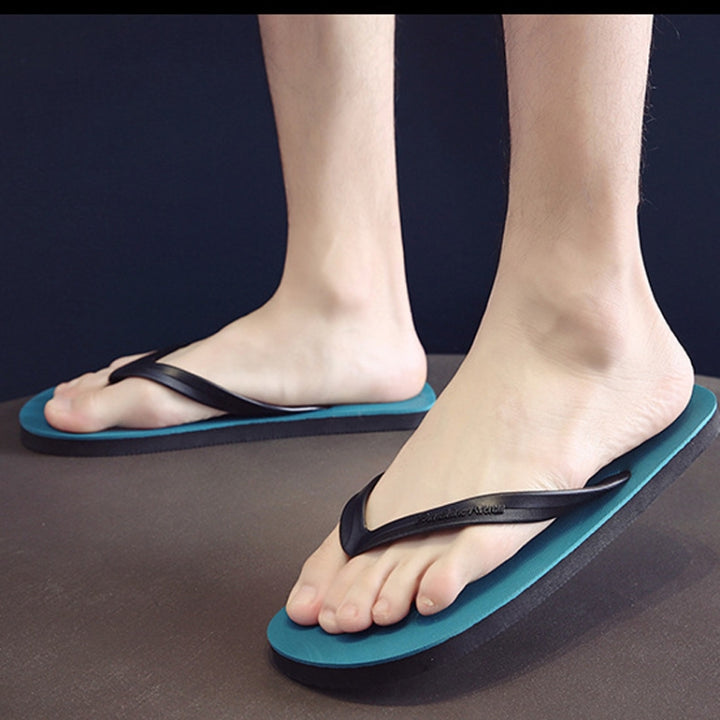 Men Slippers Student Flat Casual Non-Slip Flip Flops, XS 38-39, S 40-41, M 42-43, L 44-45