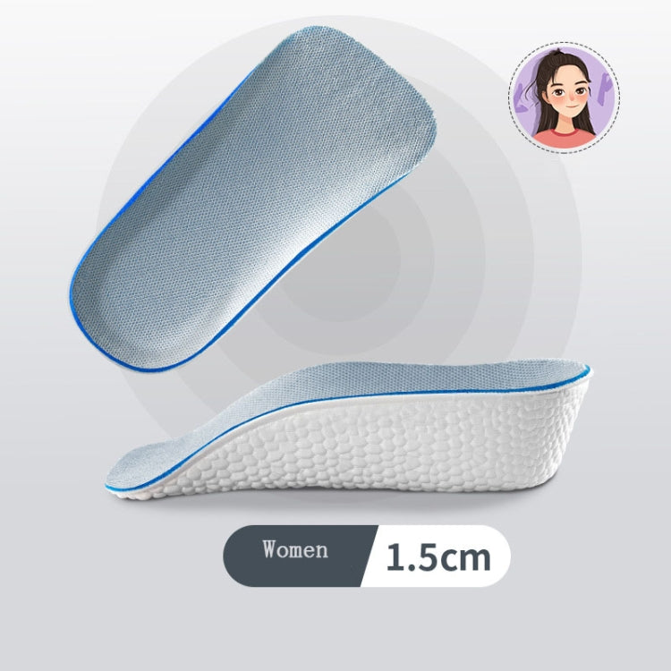 Insoles Light Weight Soft Elastic Arch Support Shoes Pads, 2.5CM Increase Height Men, 3.5CM Increase Height Men, 1.5CM Increase Height Women, 2.5CM Increase Height Women, 3.5CM Increase Height Women