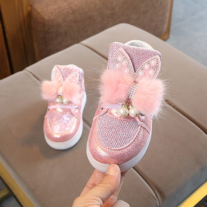 Cartoon Children Shoes Colorful Diamonds With LED Light Light-Up Baby Footwear, 21, 22, 23, 24, 25, 26, 27, 28, 29, 30