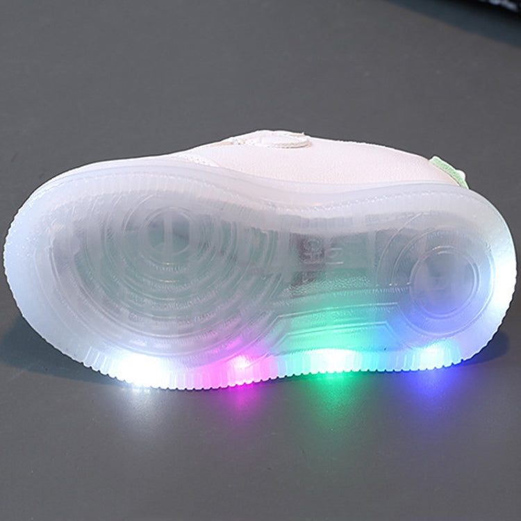 Children Board Shoes LED Light-Up Casual Footwear Boys And Girls Shoes, 21, 22, 23, 24, 25, 26, 27, 28, 29, 30