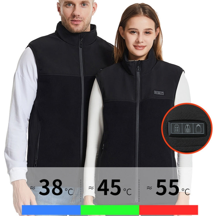 Heated Vest USB Charging Smart Heating Clothing 13 Zones Heating 3 Switch Control, S/M/L, XL/2XL/3XL, 4XL/5XL/6XL, 7XL/8XL/9XL