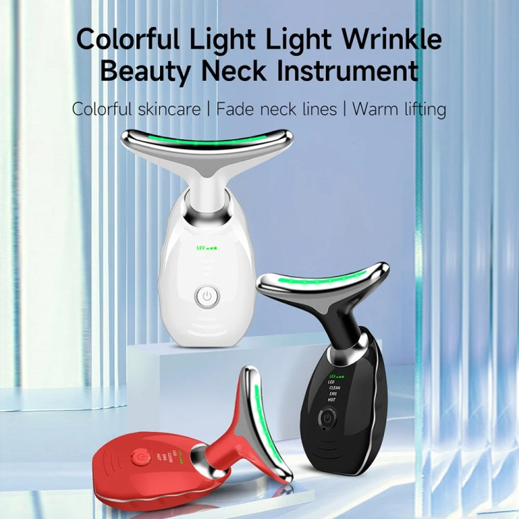 Electrical Neck Beauty Instrument Neck Massager Face Beauty Device, Oval