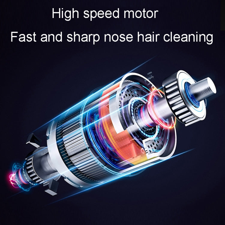 Electrical Nose Hair Trimmer Shaving Nose Hair Motorized Eyebrow Razor Nasal Cleaning Tools