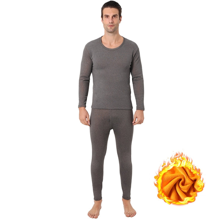 Men Women Gold Velvet Thickened Cold-Proof Thermal Underwear Set, Male Black, Male Navy Blue, Male Dark Gray, Male Light Gray, Female Black, Female Purple, Female Red