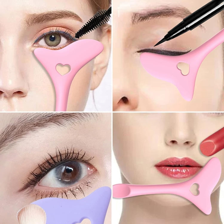 Eye Makeup Aids Silicone Multifunctional Eyeliner Drawing Aid