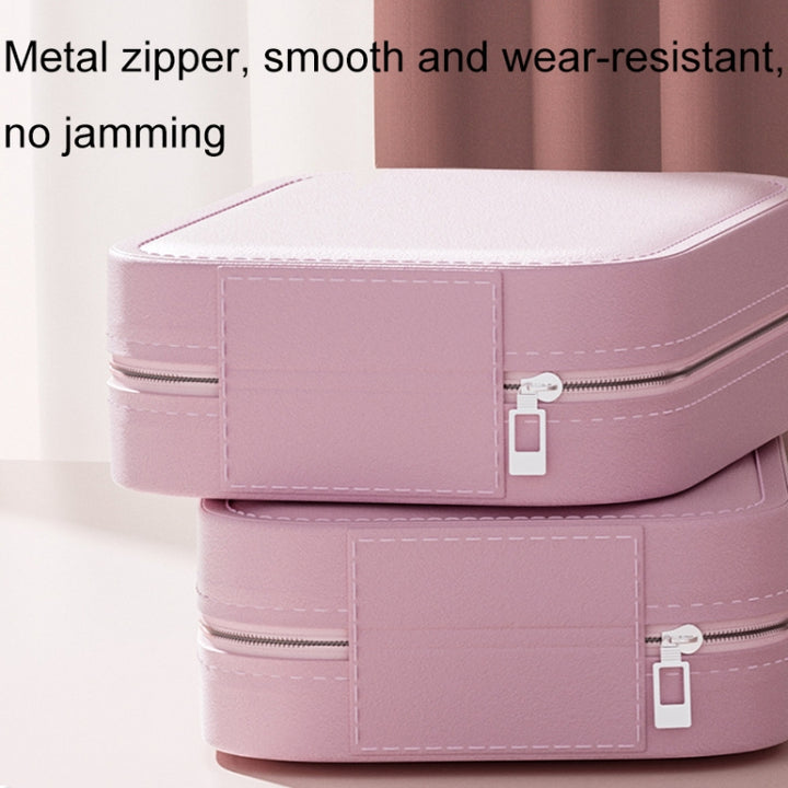 Multifunctional LED Light Cosmetic Mirror Cosmetic Bag Jewelry and Cosmetics Storage Box