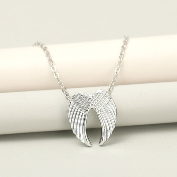 Angel Wings Necklace Guardian Angel Pendant Collar Chain Jewelry