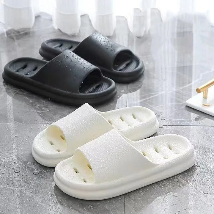 Bathroom Shower Slippers Non-slip Hollow Quick-drying Thick-soled Flip Flops, 36-37, 38-39, 40-41, 42-43, 44-45