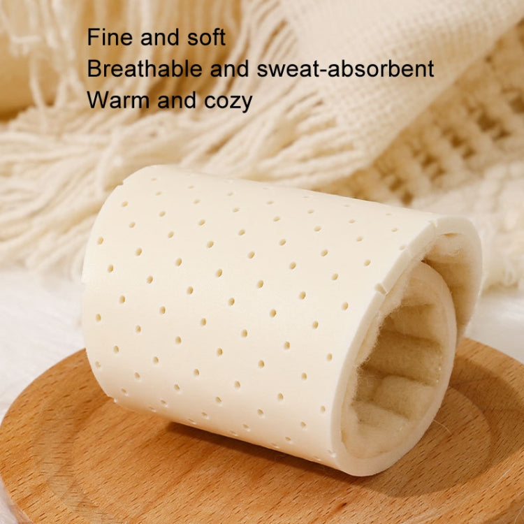 1pair Wool Winter Soft Anti-Odor Latex Warm Thick Padded High Elastic Shock Absorbing Insoles, 36-37, 38-39, 40-41, 42-43, 44-45