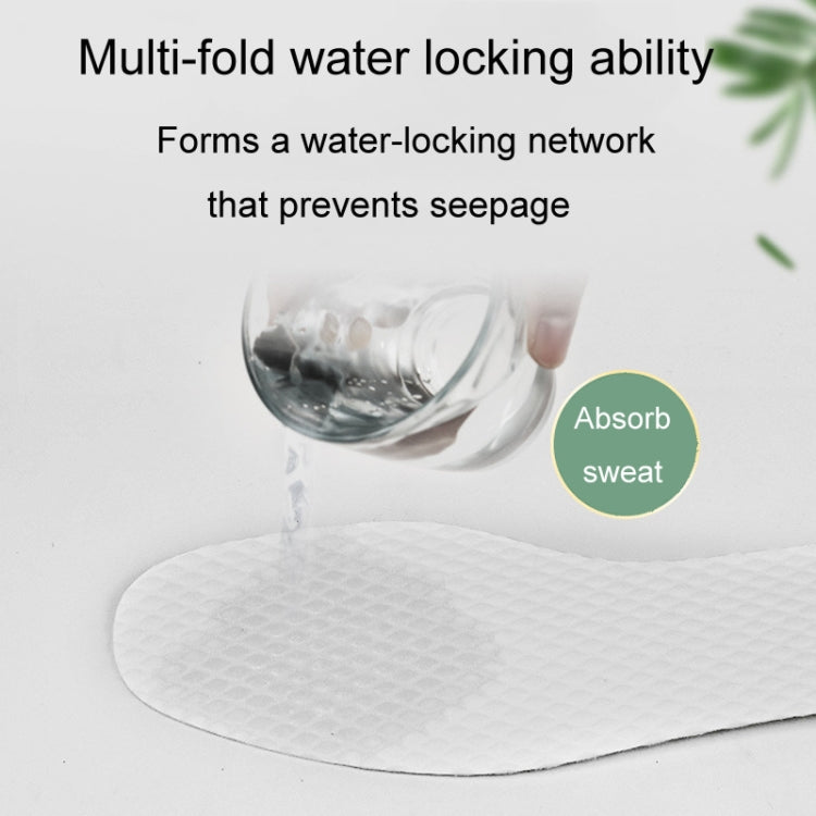 20pcs /Pack Summer Thin Disposable Insoles Cuttable Sweat-Absorbent And Breathable Footbeds, 35, 36, 37, 38, 39, 40