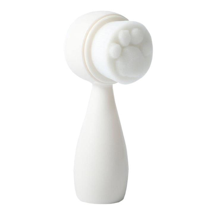 Cute Cats Paw Soft Hair Facial Brush Manual Facial Cleansing Brush