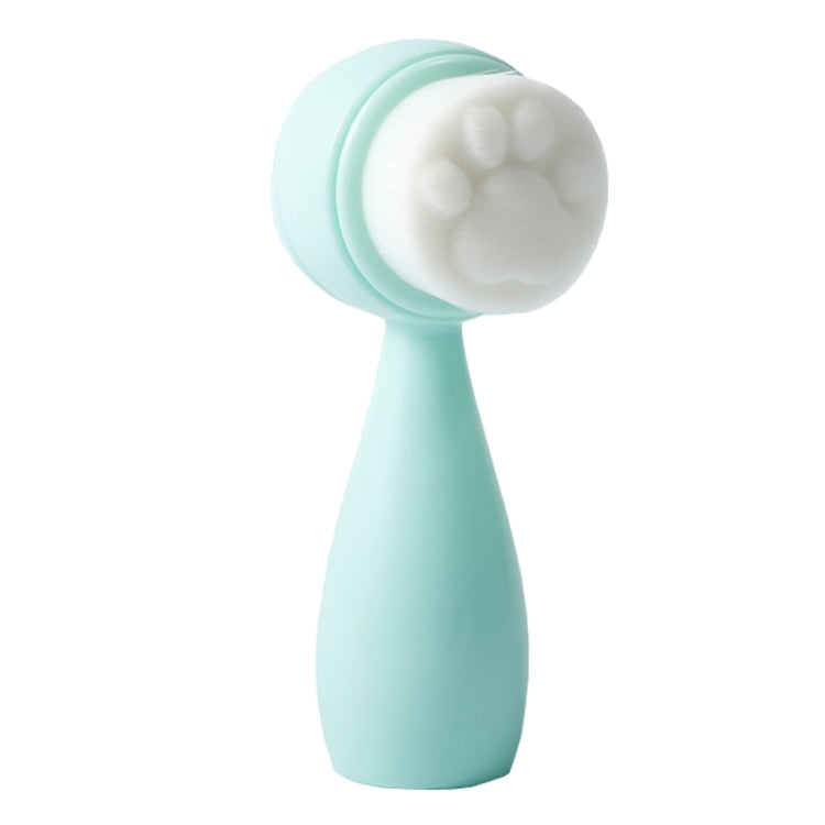 Cute Cats Paw Soft Hair Facial Brush Manual Facial Cleansing Brush