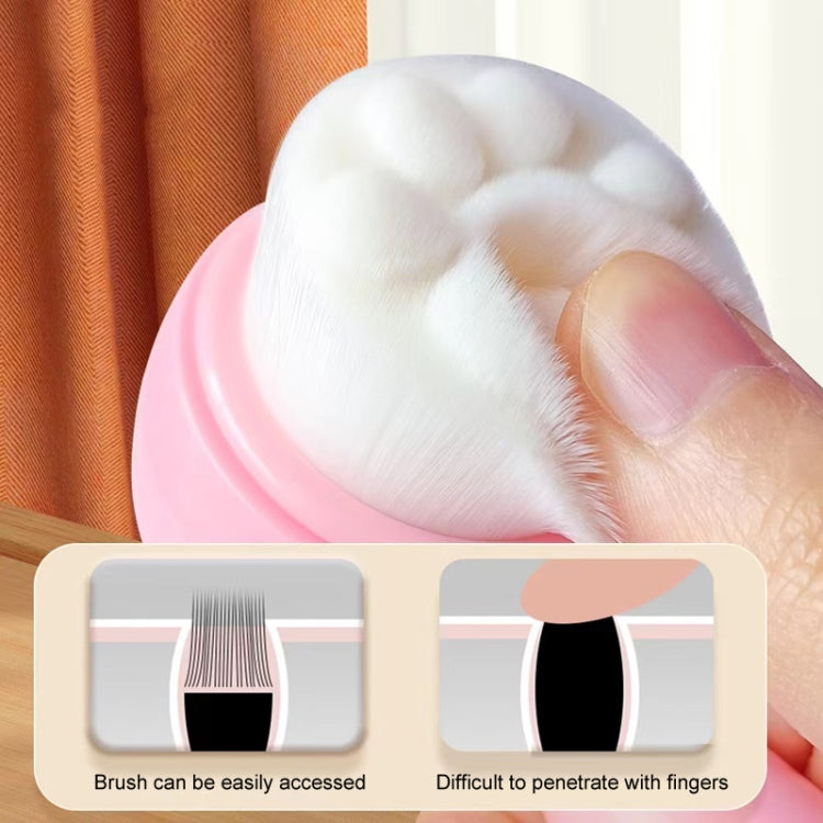 Cute Cats Paw Soft Hair Facial Brush Manual Facial Cleansing Brush