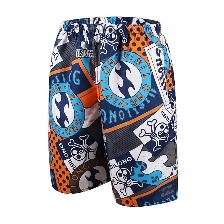 Beach Trunks Casual Mens Swim Quick Dry Printed Beach Shorts, XL, XXL, XXXL, XXXXL