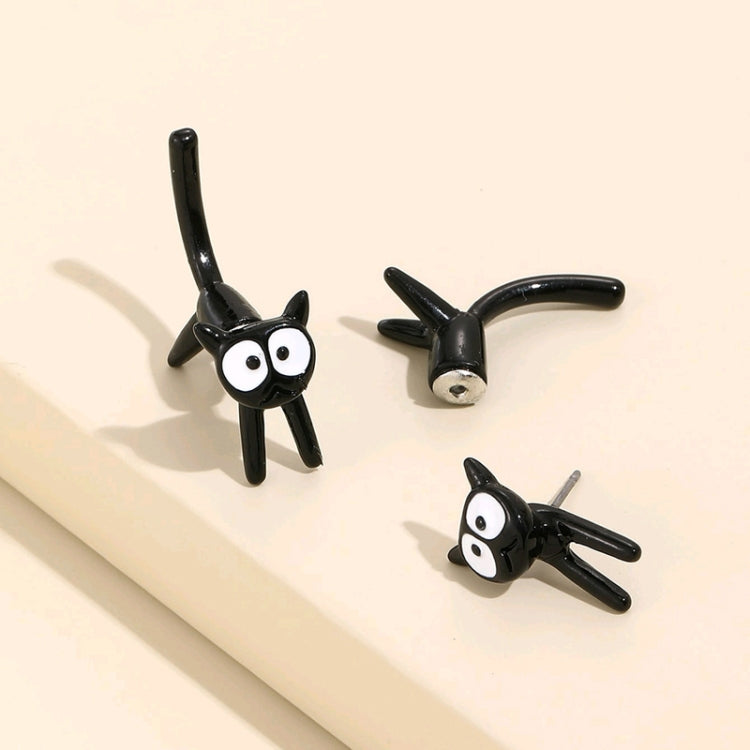 1pair Cute Cats Simple Ear Studs Ladies Detachable Earrings, Model 1, Model 2, Model 3, Model 4