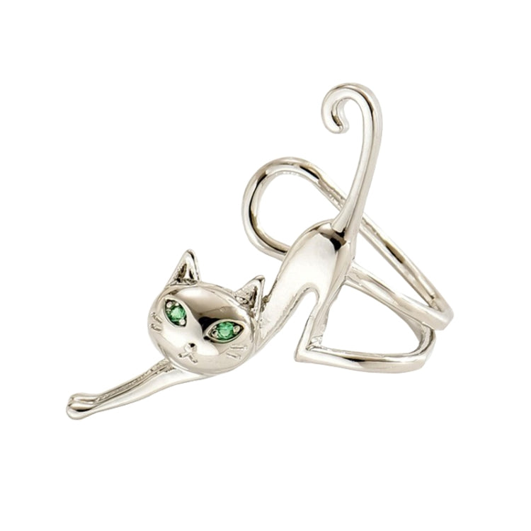 Cute Cats Earrings Ladies No Ear Hole Eared Bone Clip