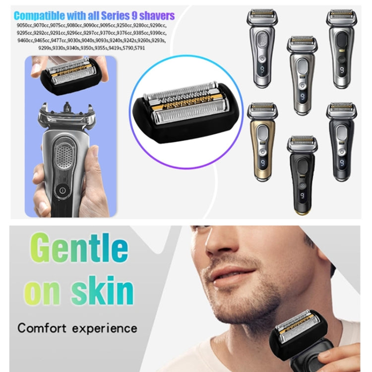 For Braun  Series 9 Electric Shaver Replacement Blade Gold Foil Style, 92B  With Text, 92B  Without Text, 92S  With Text, 92S  Without Text