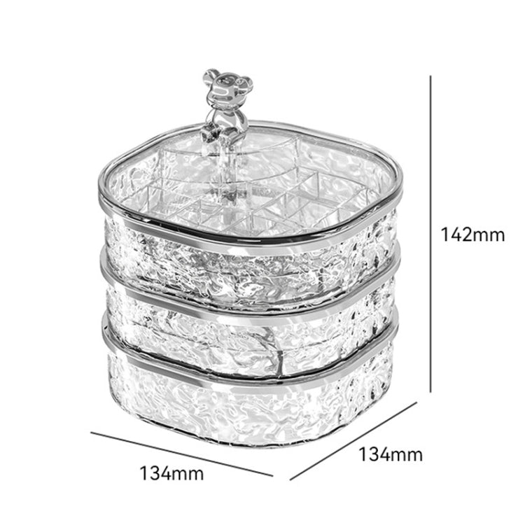 Large Capacity Portable Earring Ring And Necklace Jewelry Organizer