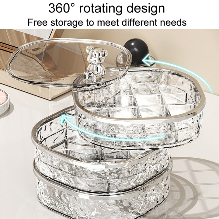 Large Capacity Portable Earring Ring And Necklace Jewelry Organizer