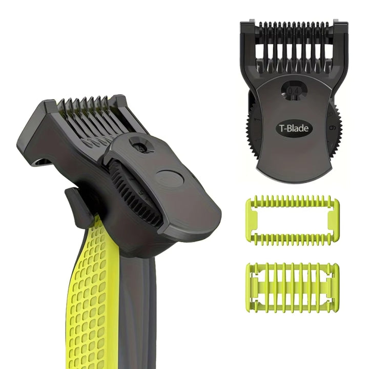 14-length Guide Comb Guard for Philips OneBlade QP25XX / QP26XX / QP27XX / QP28XX Series, Only Comb Guard, 4 In 1 Kit