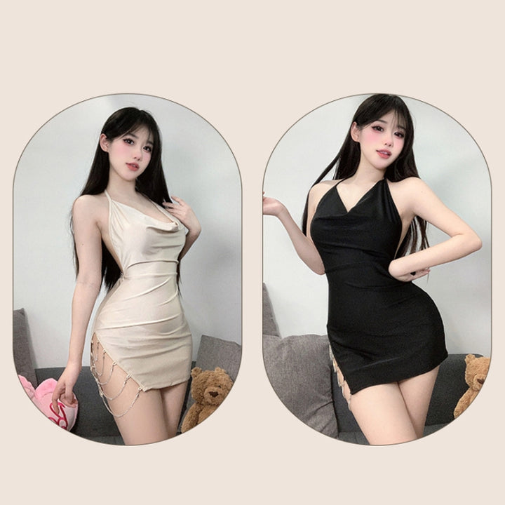 Sexy Lingerie Backless Short Skirt Hip-Wrapped Pajamas, 40-60kg