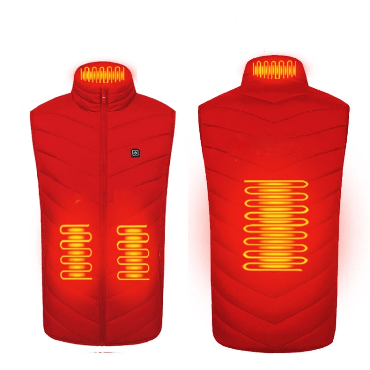 4 Area Single Control USB Electric Heating Undershirt Intelligent Warm Vest, S, M, L, XL, XXL, XXXL, XXXXL, XXXXXL