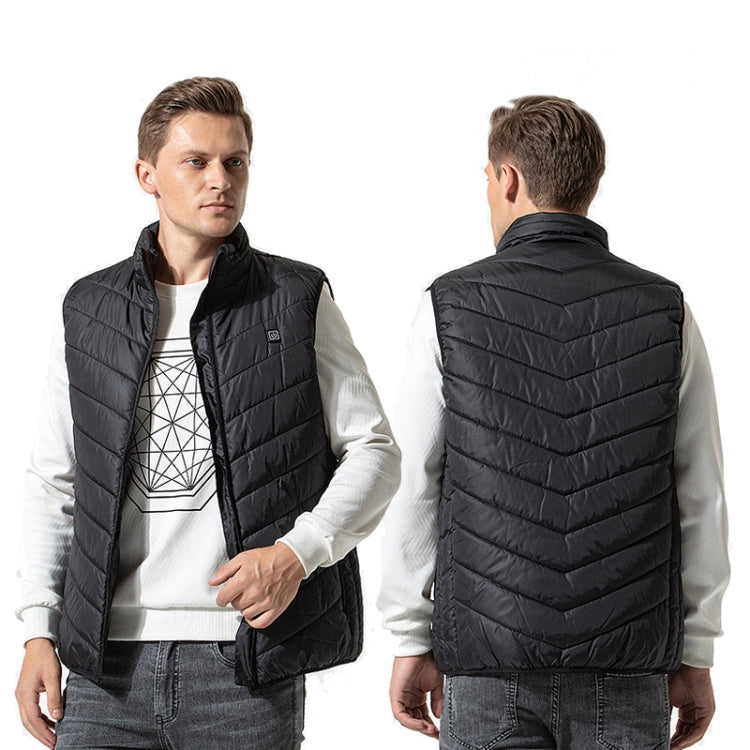 4 Area Single Control USB Electric Heating Undershirt Intelligent Warm Vest, S, M, L, XL, XXL, XXXL, XXXXL, XXXXXL