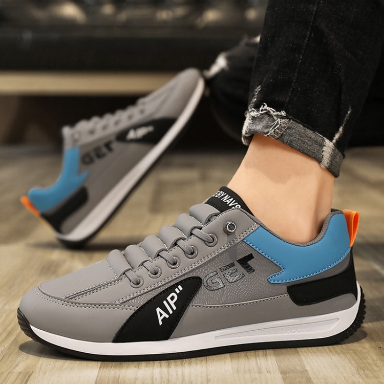 Men Casual Sneakers Lace Up Running Shoes Trendy Sports Shoes, 39, 40, 41, 42, 43, 44