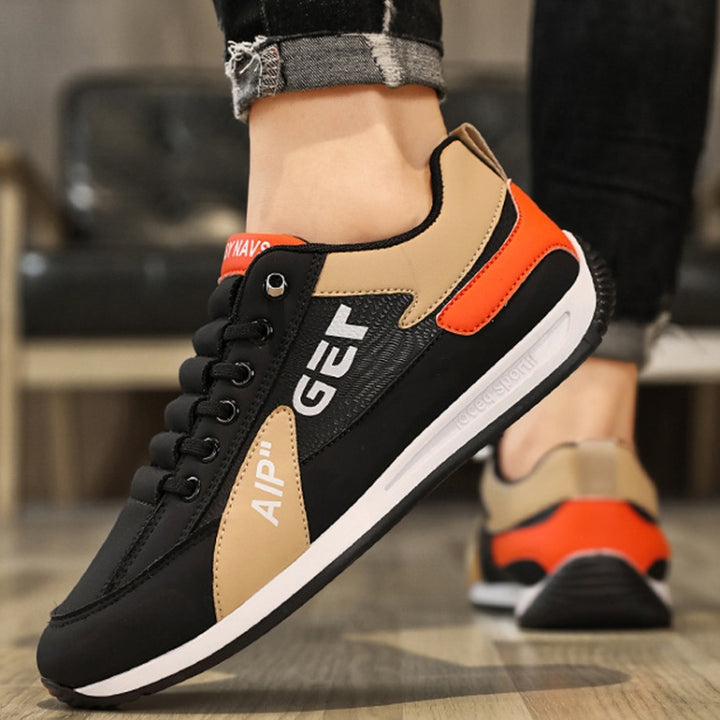 Men Casual Sneakers Lace Up Running Shoes Trendy Sports Shoes, 39, 40, 41, 42, 43, 44