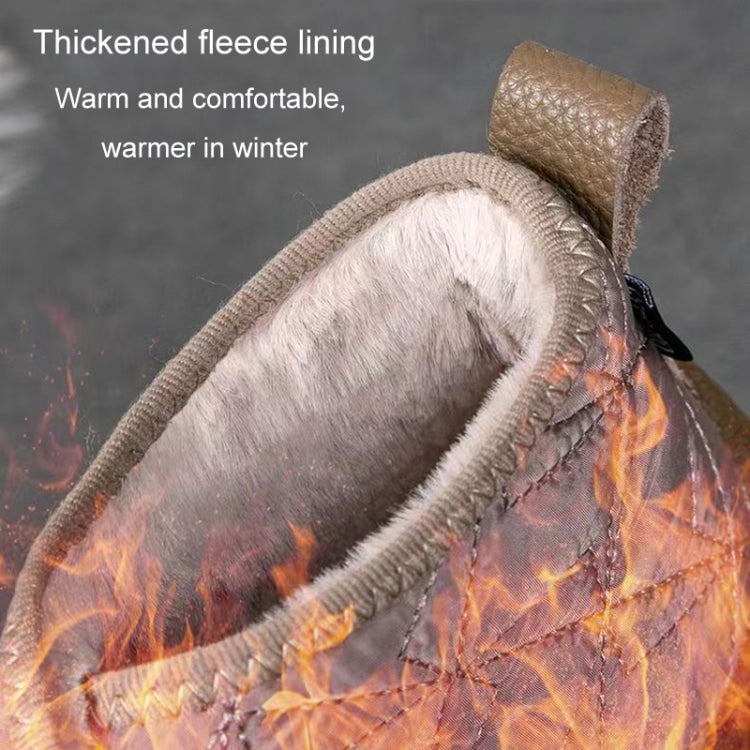 Winter Women Cotton Shoes Waterproof Non-Slip Plush Warm Snow Boots Comfortable Ankle Boots, 36, 37, 38, 39, 40