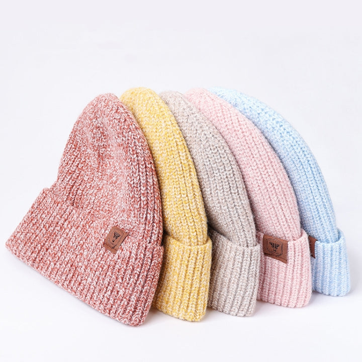 OZERO Women Wool Hat with Ear Protection Loose Fleece Lining Warm Knitted Cap