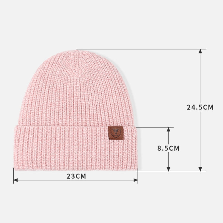 OZERO Women Wool Hat with Ear Protection Loose Fleece Lining Warm Knitted Cap