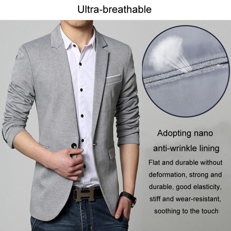 Men Casual Suit Blazer Slim Fit Business Formal Dress Groom Marriage Suit Coat, M, L, XL, XXL, XXXL