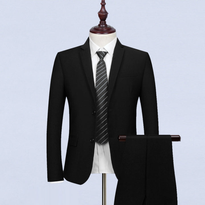 3pcs /Set Men Formal Business Suit Blazers Wedding Dress Groom Group Suits, S, M, L, XL, XXL, XXXL