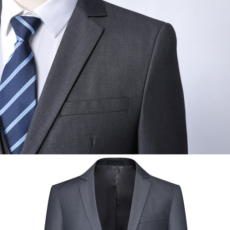 Men Large Size Casual Suit Loose Fit Blazer Business Workwear Career Clothing, S, M, L, XL, XXL, XXXL